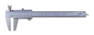 VERNIER CALIPER, POCKET; Instrument Type:Vernier Caliper; Measuring Range Max:150mm; Resolution:0.05mm; Graduations:0.05mm; Graduation:0.05mm; Jaw Length:40mm; Measuring Range Min:0mm ;RoHS Compliant: NA