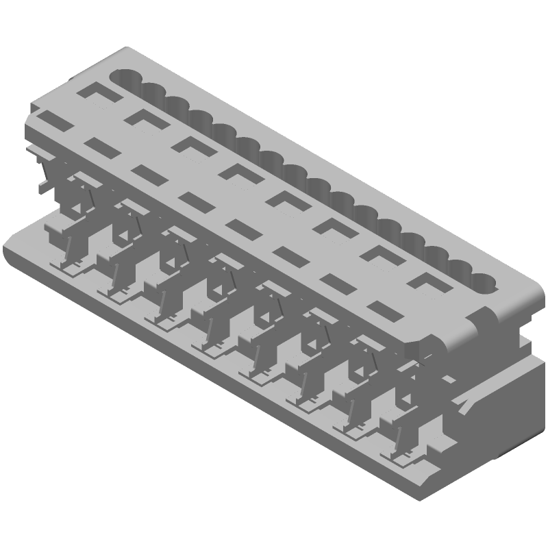 16 Pos 2 Row 1.27mm Pitch IDC Female Header Connector