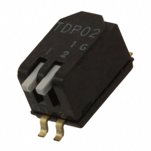 DIP Rotary Switch, SPST, 24V, 100mA, Surface Mount
