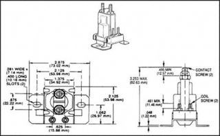 Industrial Relays SPNO 12VDC