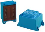 PCB transformer 50 VA 18 VAC  (1x), VCM 50/1/18, Block
