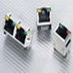 Conn RJ-45 F 16 POS 1.02mm Solder RA Thru-Hole 24 Terminal 2 Port