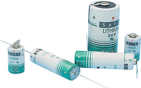 Saft LS14500 Lithium Thionyl Chloride AA Battery
