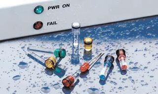 LED Light Pipes Light Pipe w/Lens 1.13" Red