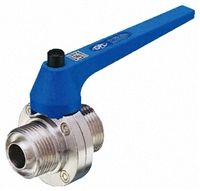 Dairy Pipe Lines Stainless Steel Butterfly Valve BFDR1502E, 1-1/2in