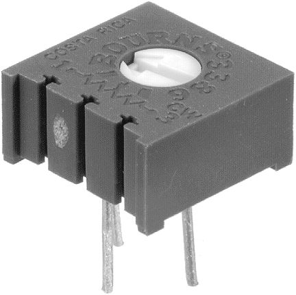 Cermet Trimmer Potentiometer 10kR 10% 0.5W Vertical Pin TH