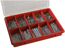 DURATOOL         D01837            COTTER PIN SET, 650PCS