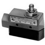 Snap Acting/Limit Switch, SPDT, Momentary, 1A, 125VDC, 4.07mm, Screw Terminal, Steel Roller Plunger Actuator, Panel Mount