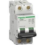Circuit Breaker Miniature 2Pole 2A 415VAC 125VDC