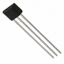 Hall Effect Sensor, -42mT Min, 42mT Max, Plastic/epoxy, Cylindrical, 3 Pin, Through Hole Mount