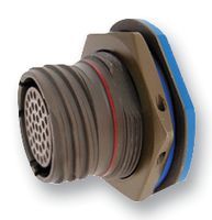 DEUTSCH DTS24F17-6SE Circular Connector, DTS Series, MIL-DTL-38999 Series III Equivalent, Jam Nut Receptacle, 6 Contacts