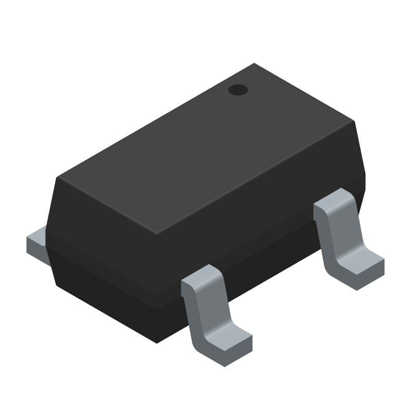 Telecom IC, 1-Out, 2A, 6V, SOT-25, Surface Mount