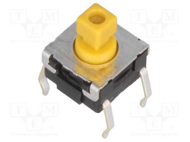 Tactile Switch, 24V, 50mA, 2.26N, Through Hole, SPST