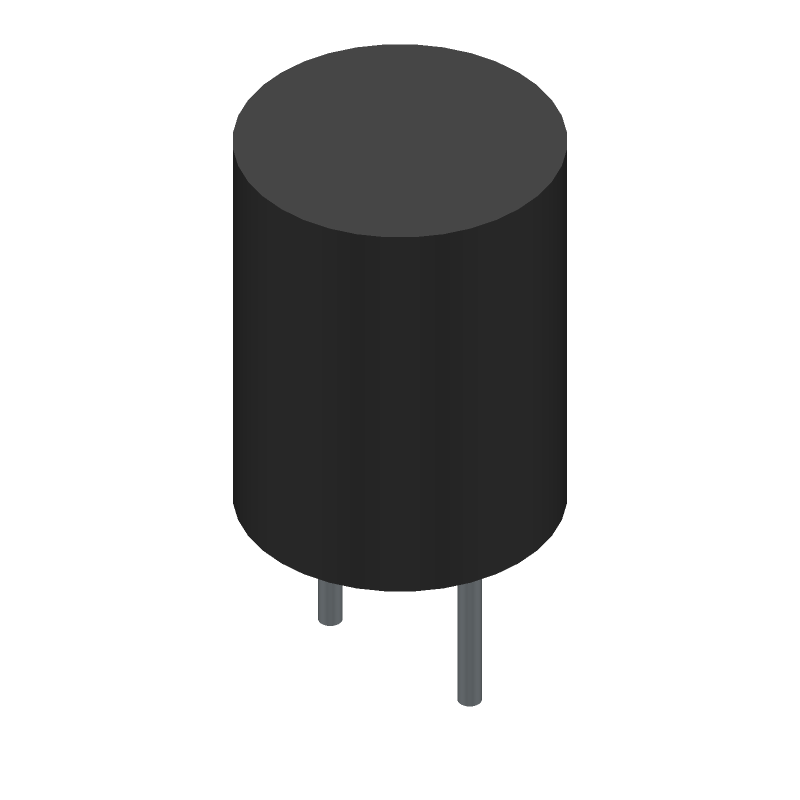 Radial Inductor 100uH 10% 796kHz Ferrite Through-Hole