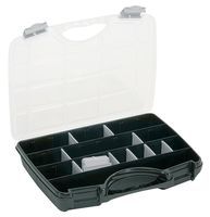RAACO         A45             TOOL CASE, A45, 21 DIVIDERS, BLK/SIL