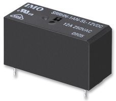 IMO PRECISION CONTROLS SRRHN-1CN-SL-24VDC General Purpose Relay, SRRHN Series, Power, Non Latching, SPDT, 24 VDC, 12 A