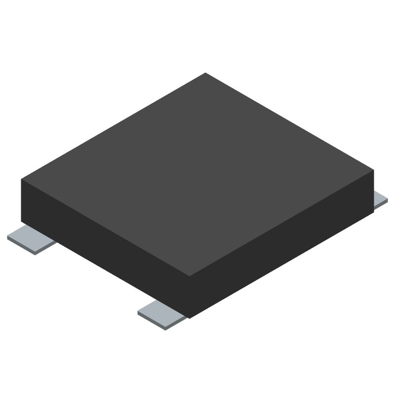 Bridge Rectifier Diode, Schottky, 1 Phase, 1A, 1000V V(RRM), Silicon, ROHS COMPLIANT PACKAGE-4
