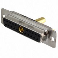 21 Pos D-Sub Receptacle, Signal/Power, Gold, Solder, IP67