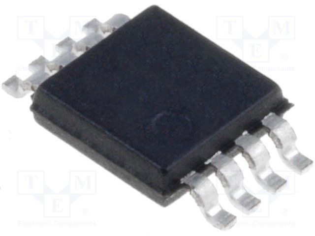 2Kb EEPROM, 128x16, MICROWIRE Serial, 2MHz, 5V, MSOP