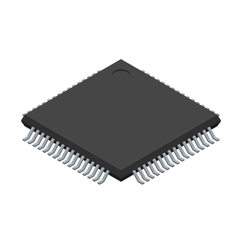 16-bit MCU, 256KB Flash, 32MHz, TQFP, 53 I/O