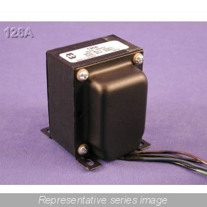Audio Transformer 375Ohm Prim. DCR 375Ohm Sec. DCR 4 Terminal Wire Lead Flange Mount