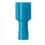 Female Quick Disconnect Terminal, 18-22AWG, Copper, Tin, Nylon, Red