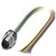 8-Position Unshielded Cable Assembly, 2A, 30V, 1.64ft, SACC-EC Series