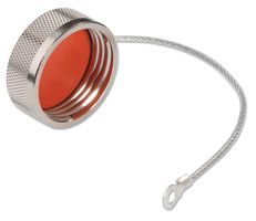 POLAMCO 100P160-13-1-B-TC5-03 Dust Cap / Cover, Size 13, Protection Cap, MIL-DTL-38999 SERIES III Receptacles, Aluminium Body