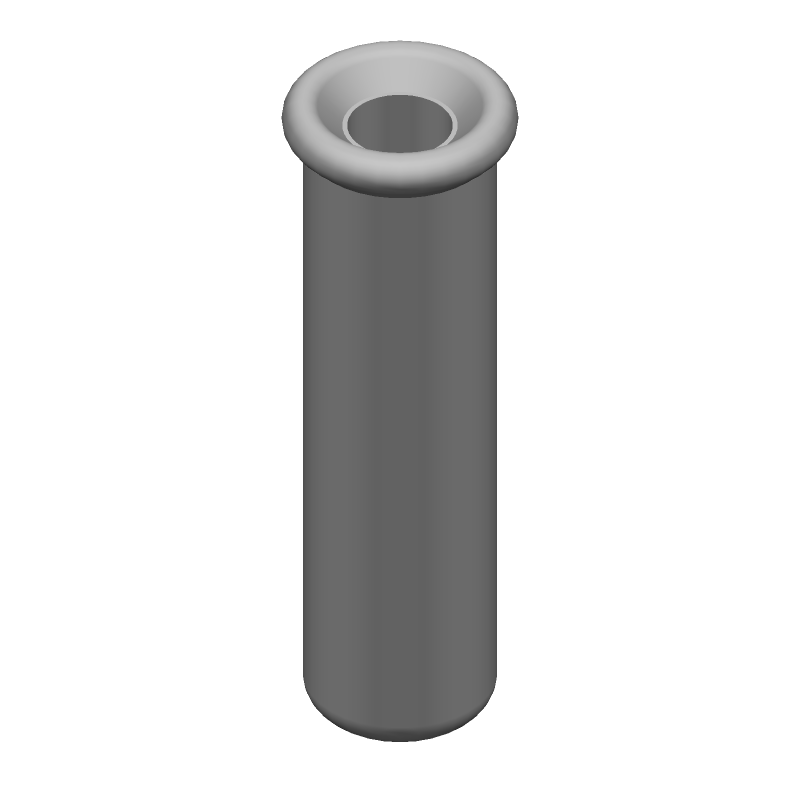 Power Socket Contact, Female, 7.5A, 18-20AWG, Gold Plated