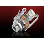 Conn 1/4" Phone Jack F 2 POS ST Panel Mount 2 Terminal 1 Port