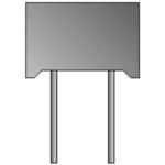 Cap Film 0.33uF 400V PP 5% (26.5 X 10 X 19mm) Radial 22.5mm 85°C