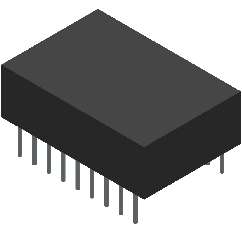 2-Char Green 14.2mm Numeric LED Display, DIP, 30mA