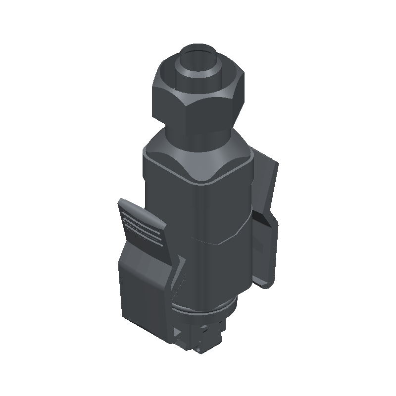 8 Pos Male IDC Plug, 1.75A, IP67, Shielded, Straight