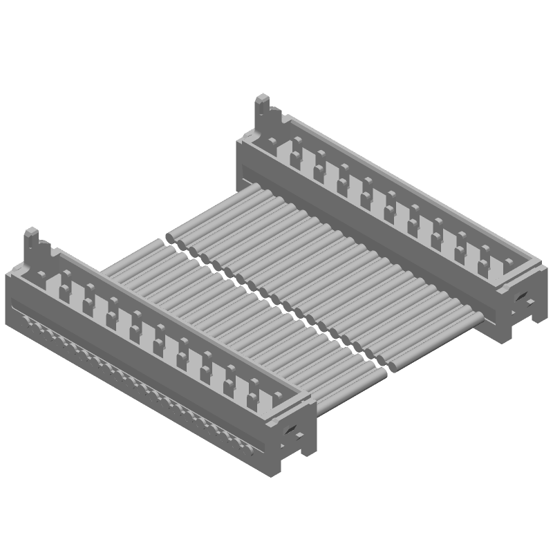 Cable Assembly 0.1m 28AWG 20 to 20 POS Wire to Board to Wire to Board M-M