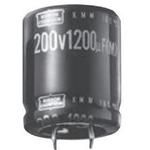 Cap Aluminum Lytic 1200uF 200V 20% (30 X 45mm) Snap-In 10mm 0.207 Ohm 2650mA 3000h 105°C