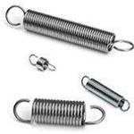 Extension Spring 0.787mm-Wire-DIA 4.775mm-OD 38.099mm-LG Stainless Steel Passivated