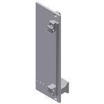 Part Front Panels with Plastic Handle and Bracket