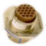 Conn Circular SKT 11 POS Crimp ST Jam Nut 11 Terminal 1 Port