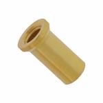 Female Socket Contact, Gold Plated Copper, Solder, Thru-Hole, 18 AWG