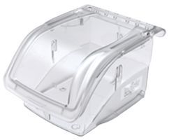 Storage Bin;  Insight;  Ultra Clear;  ploycarbonate;  53/8 x 41/8 x 31/4 in.