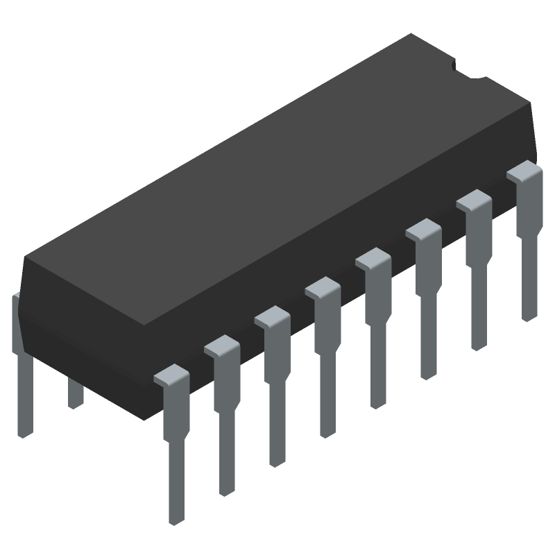 H-Bridge Motor Driver 16-Pin PDIP Tube
