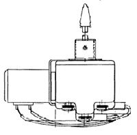 Switch Toggle (ON) OFF (ON) 3PDT Tab Lever Wire Lead 18A 277VAC 250VDC 372.85VA Panel Mount with Threads