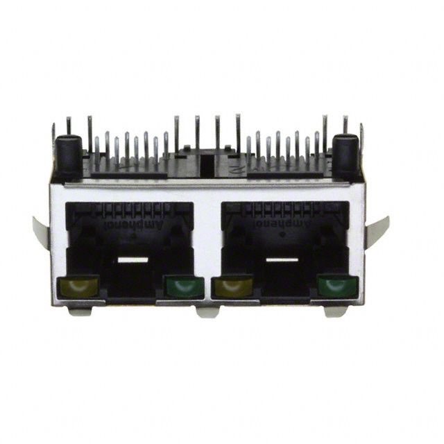 8 Pos Female RJ45 Receptacle, Shielded, Solder, 1.5A, 125V