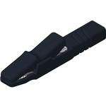 Conn Alligator Clip SKT 1 POS Screw ST Cable Mount 1 Port