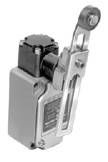 Snap Acting/Limit Switch, DPDT, Momentary, 0.8A, 125VDC, Screw Terminal, Roller Lever Actuator, Panel Mount,