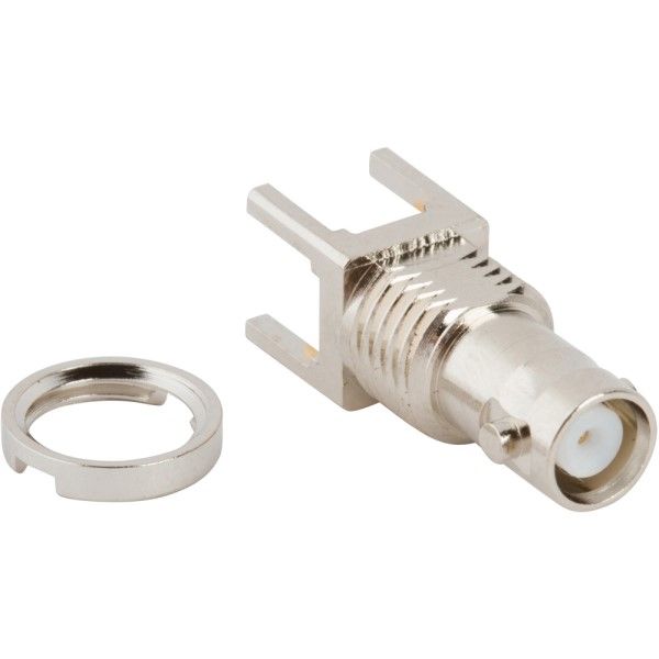 Conn; RF; HD-BNC; STR; PCB Jack; BLKHD; 50 Ohms; 4-Pin Through Hole | Amphenol RF 034-5023