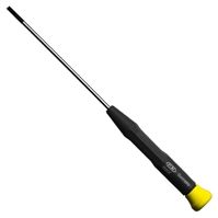 CK 60 mm Chrome Vanadium Molybdenum Steel Precision Screwdriver, Slotted 1.5 mm Tip