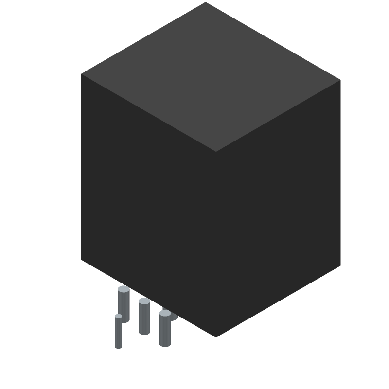 3-Pin Female DIN 41612 Connector, Right Angle, Solder, 6A, 50V