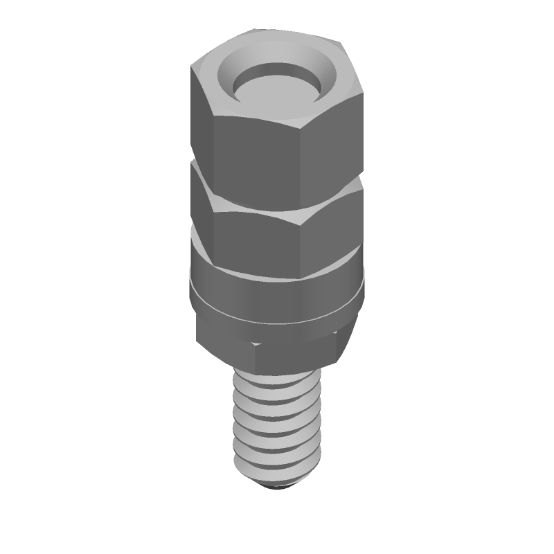 CONNECTOR ACCESSORY, SCREW ITEM, BRASS
