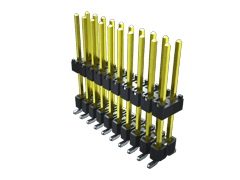 Conn Board Stacker HDR 6 POS 2.54mm Solder ST Top Entry Thru-Hole Bulk